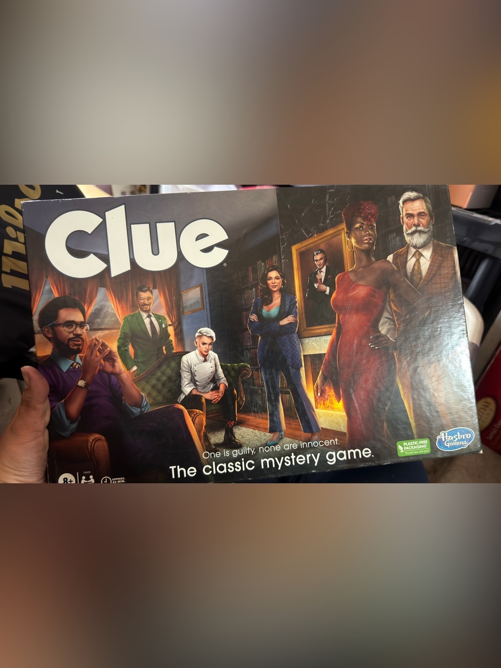 Hasbro Clue Board Game - Multicolor Artwork